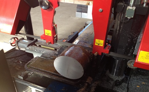 炎陵卧式带锯床加工时出现明显振荡如何排查？